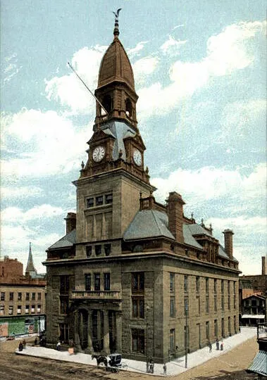 View from the west