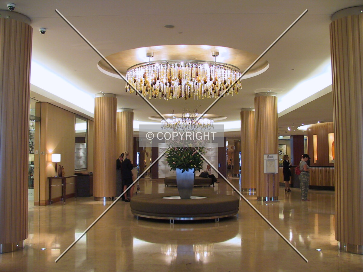 Hotel lobby