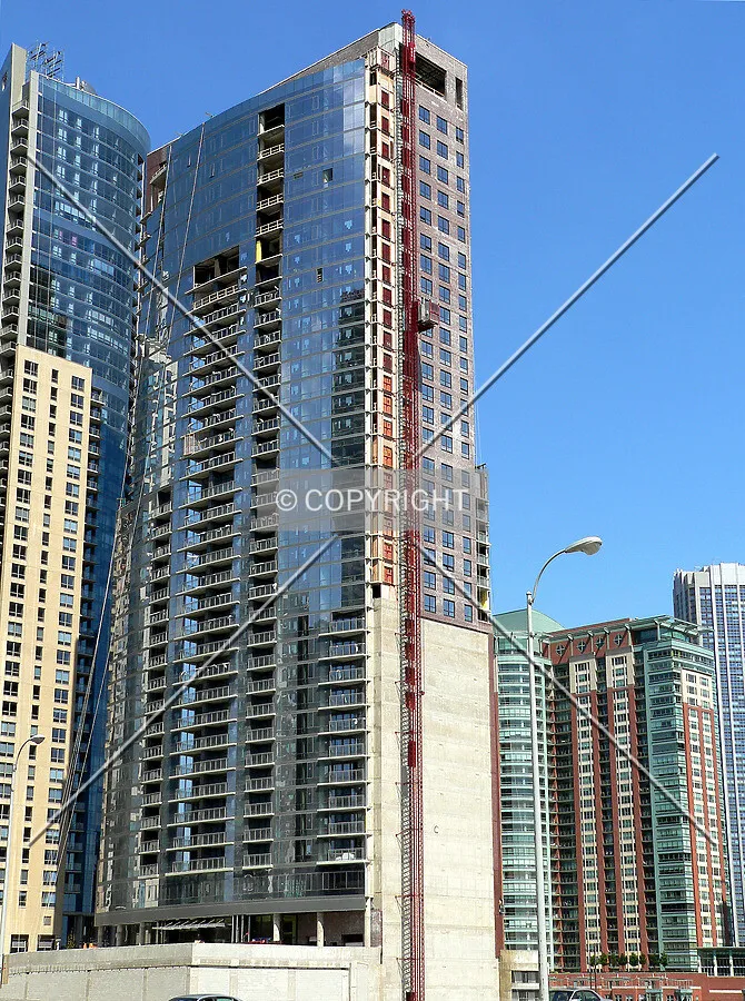View to the northwest from Lake Shore Drive