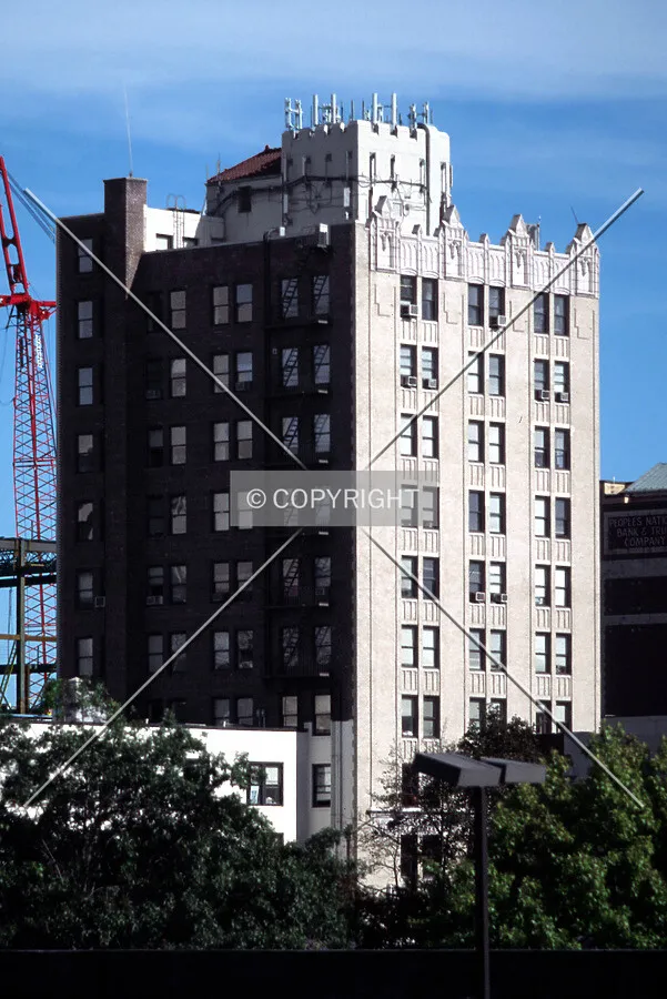 Vintage view from the northwest before renovation