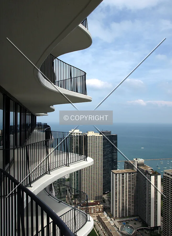 Looking east from 67th floor balcony