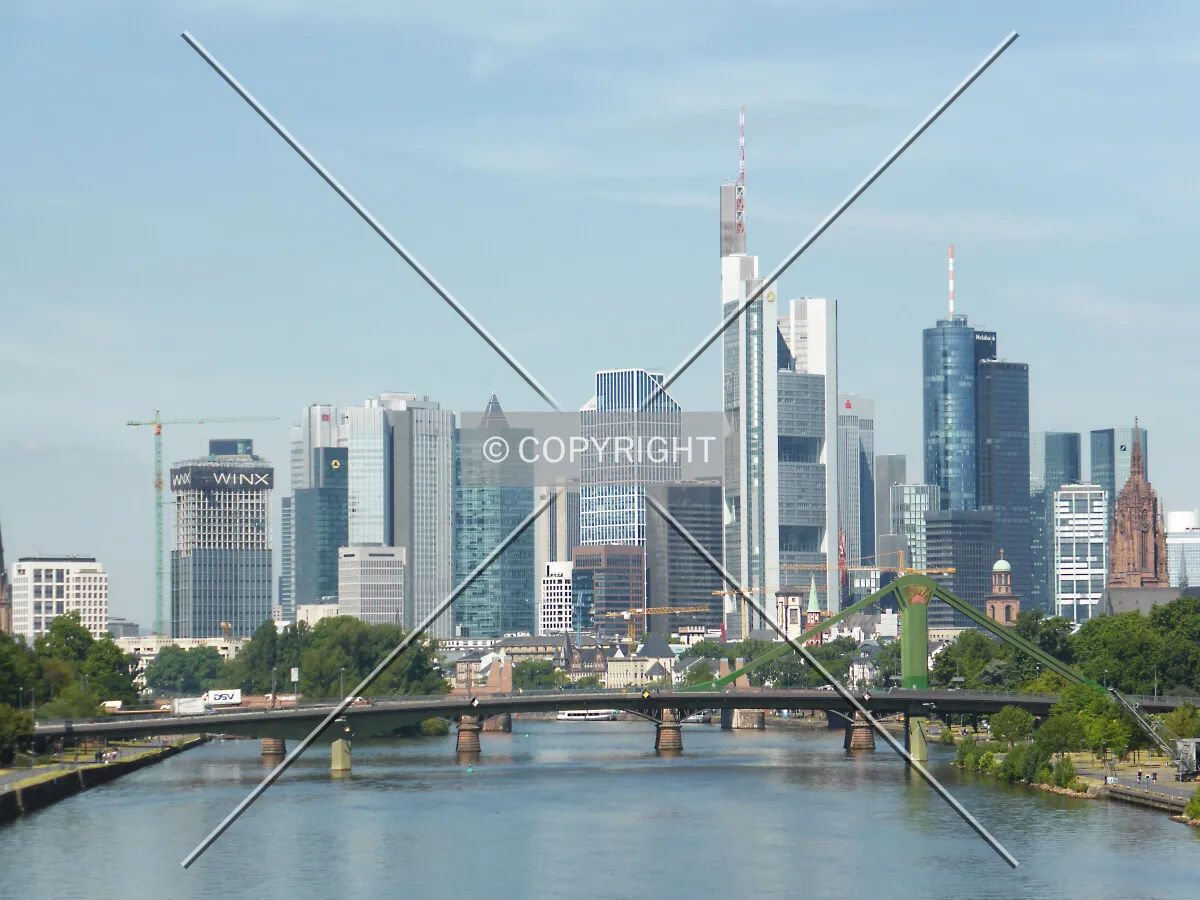 High-rise buildings in Frankfurt