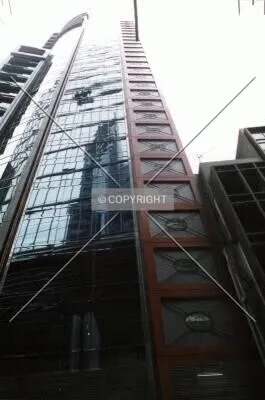 Near angle view from Pottinger Street