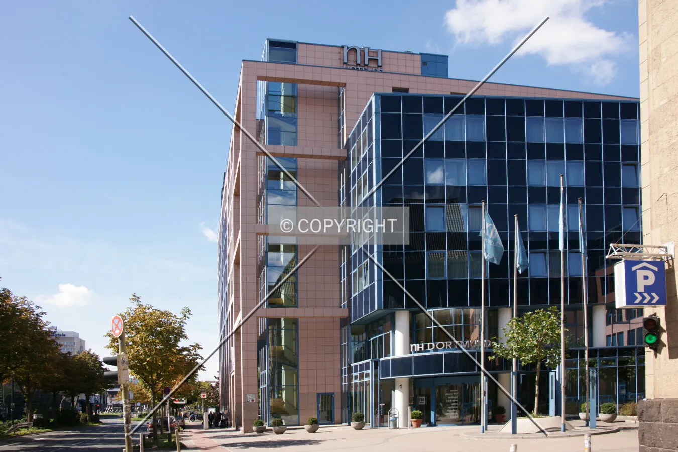 NH Hotel building in Dortmund