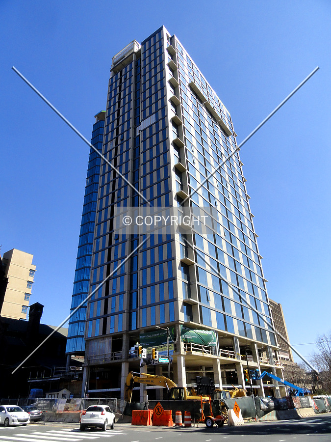 From Chestnut Street to the west