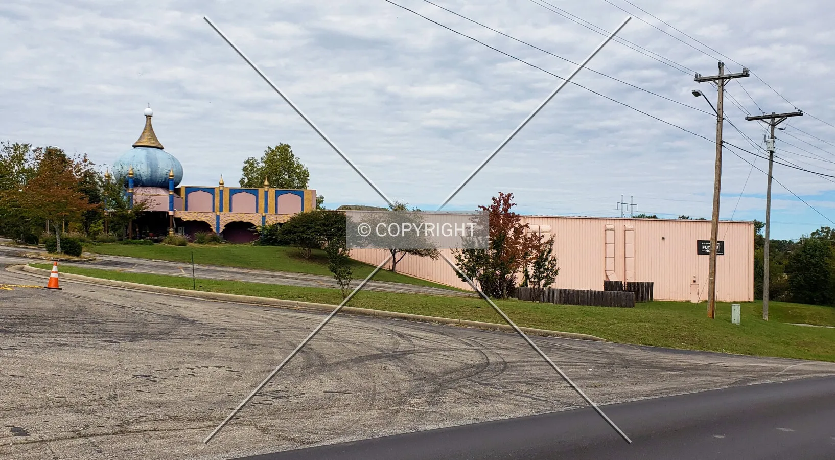 From the southeast; October 18, 2021