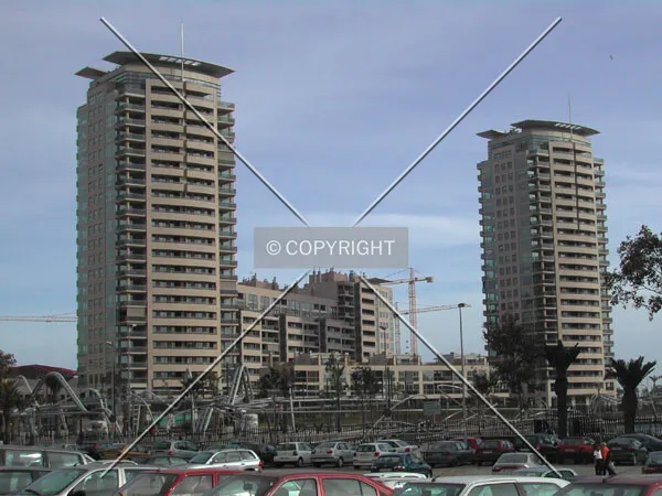 View from Avinguda Diagonal