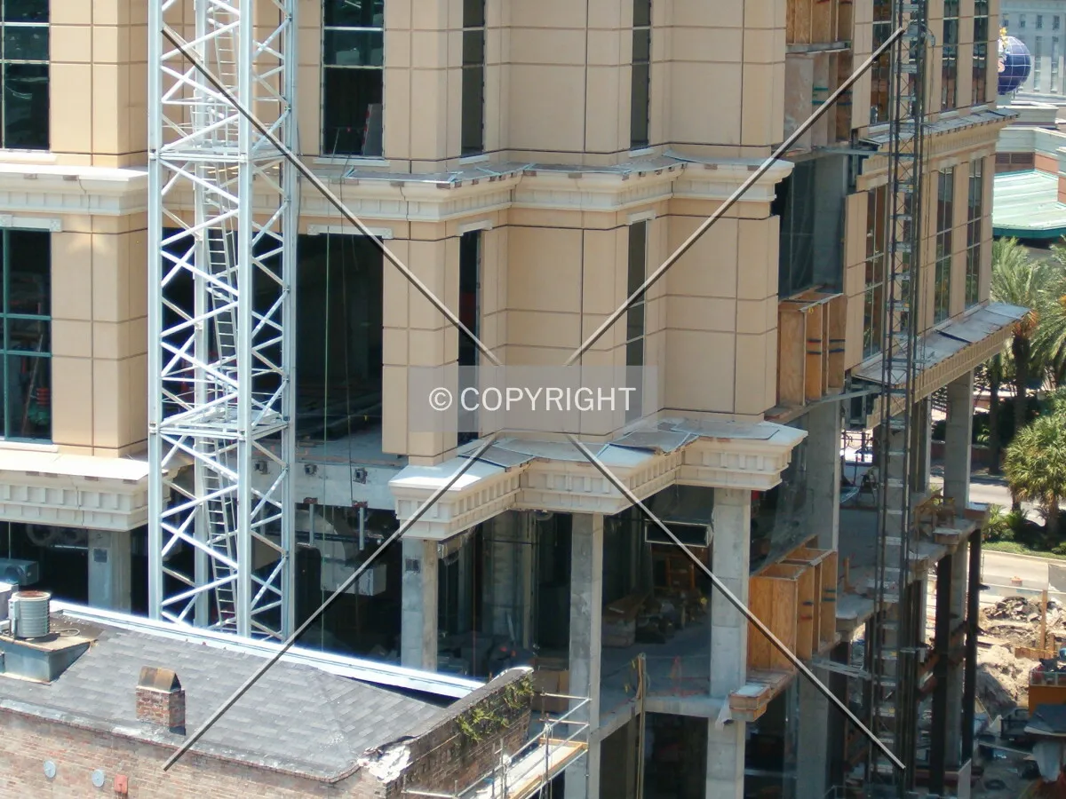 View from Harrah`s Parking Garage