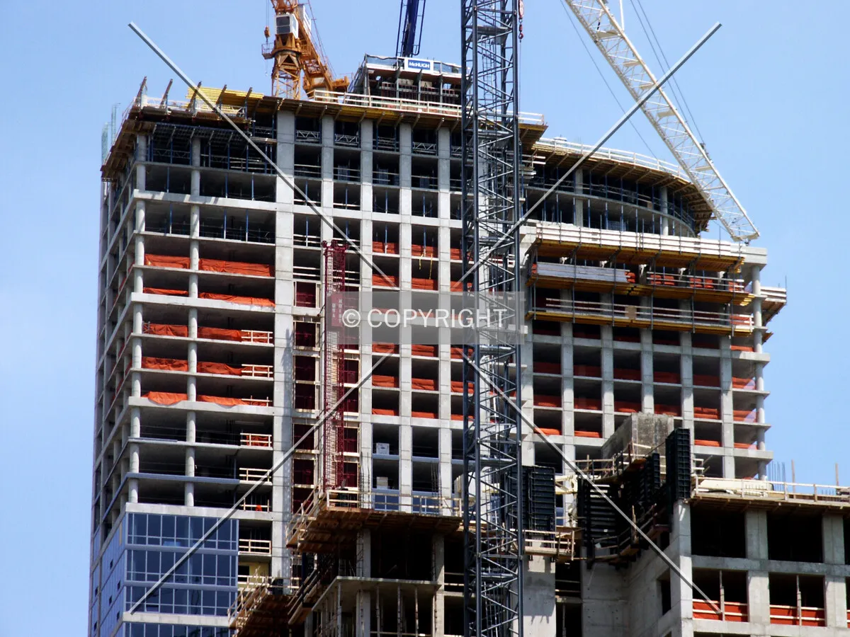Upper floors from the south