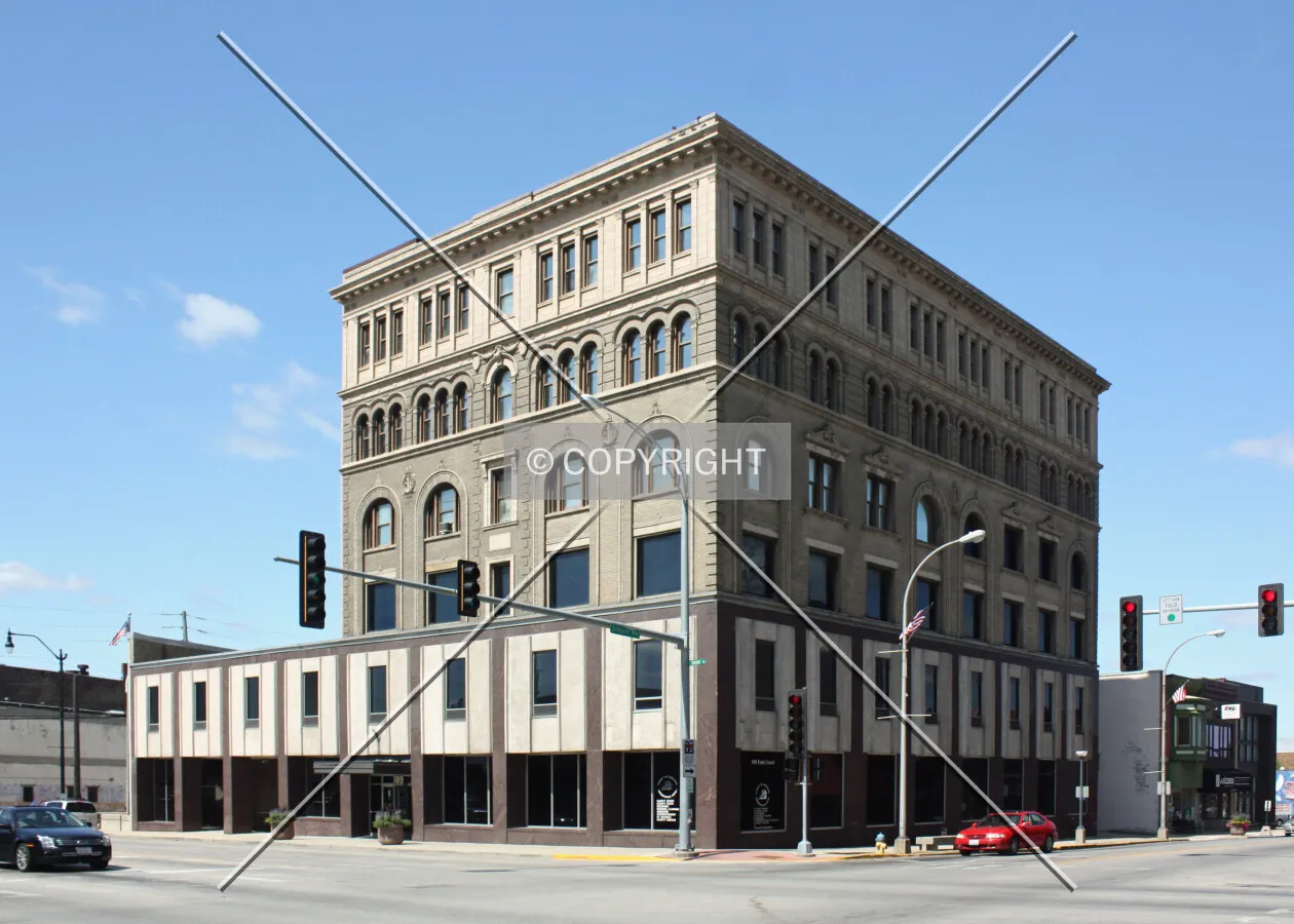 View from the southeast