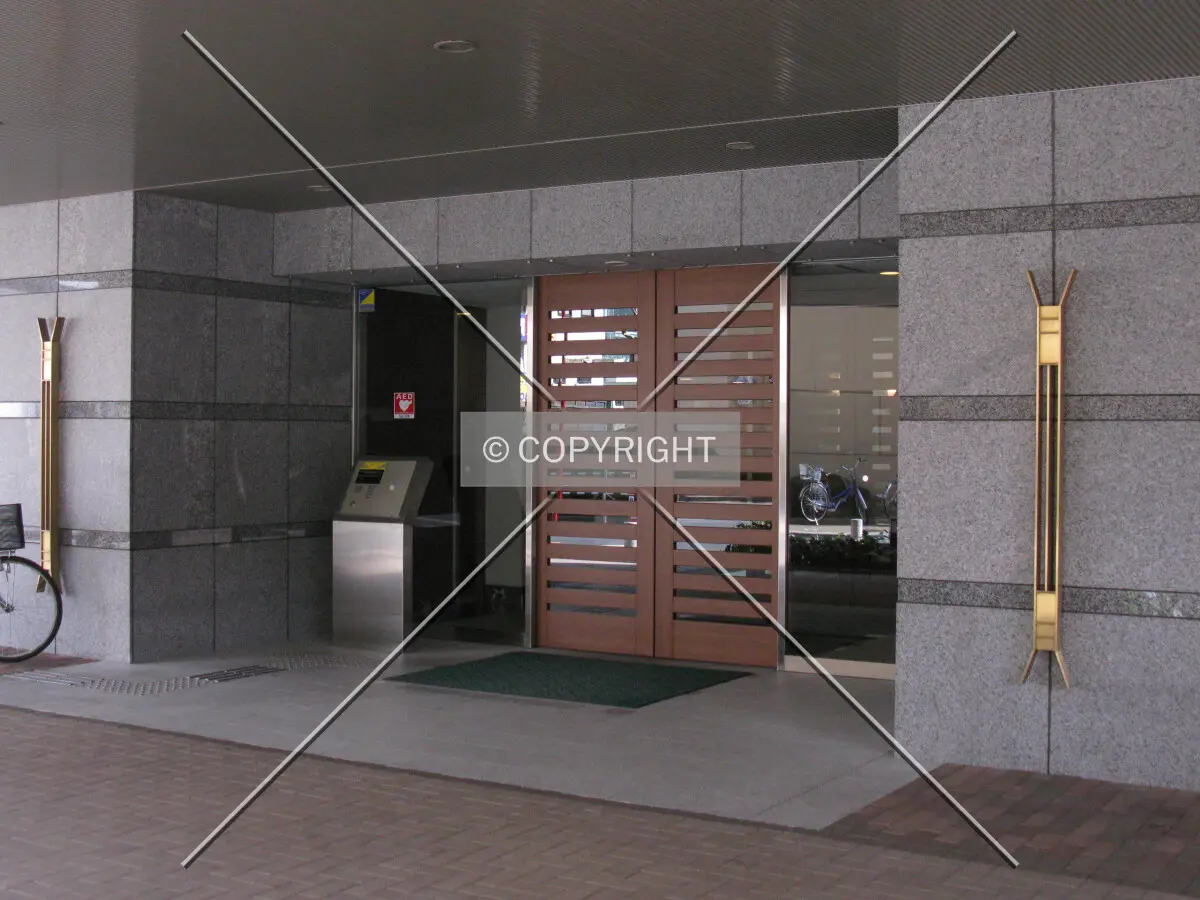 The front entrance