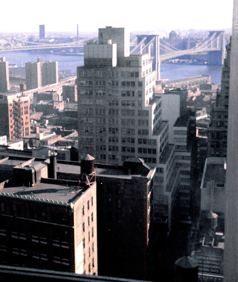 View southeast along Ann Street from 222 Broadway