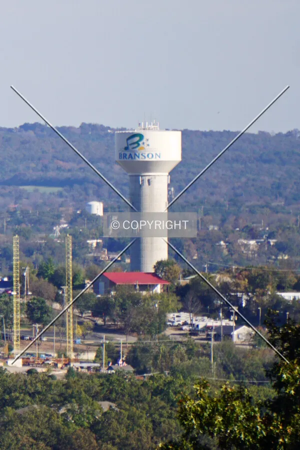 Distant view from the northwest; October 21, 2016