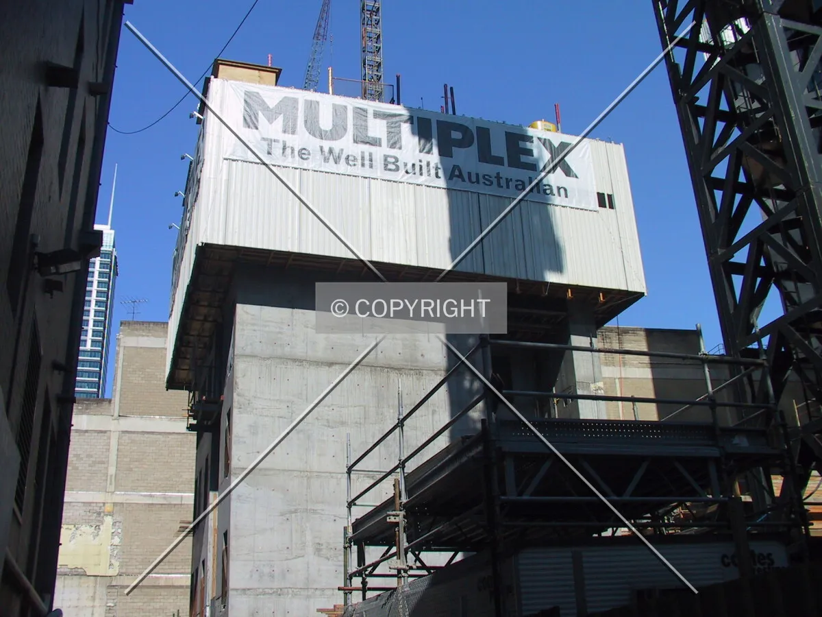 View of lift core from Bathurst Street