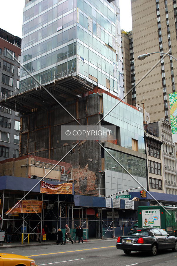 Base along 23rd Street