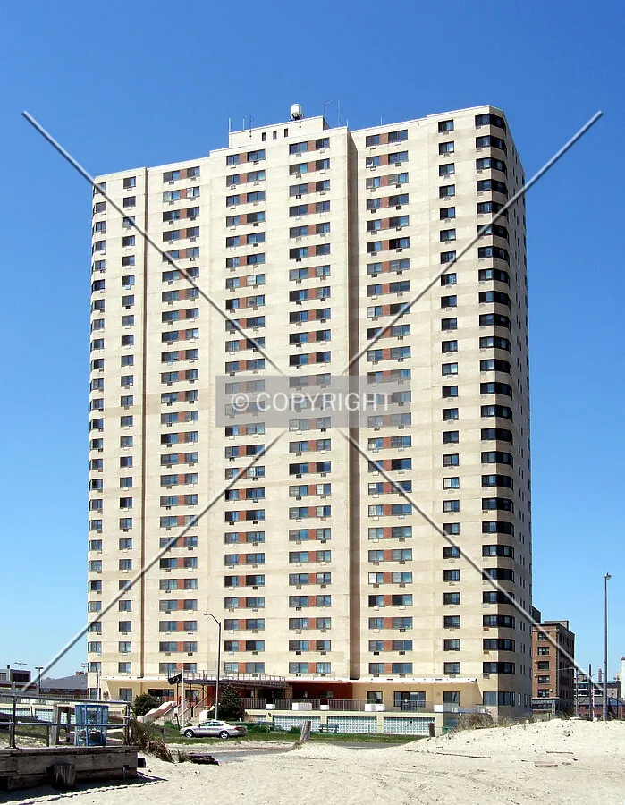 View from the east
