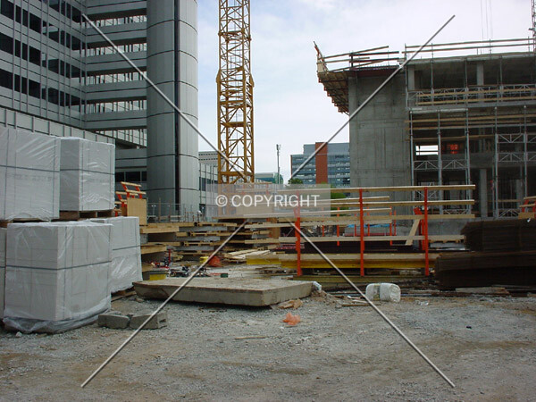 View over the site