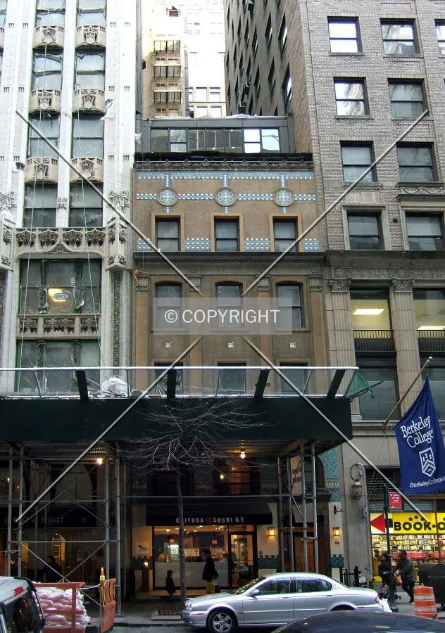 View from the northeast on 41st Street