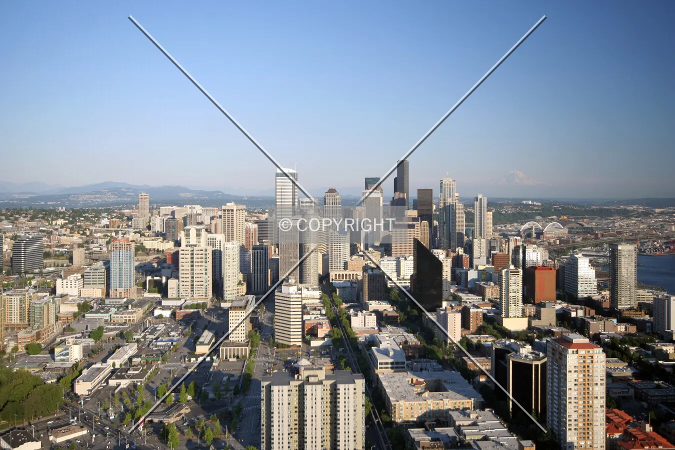 Elevated view