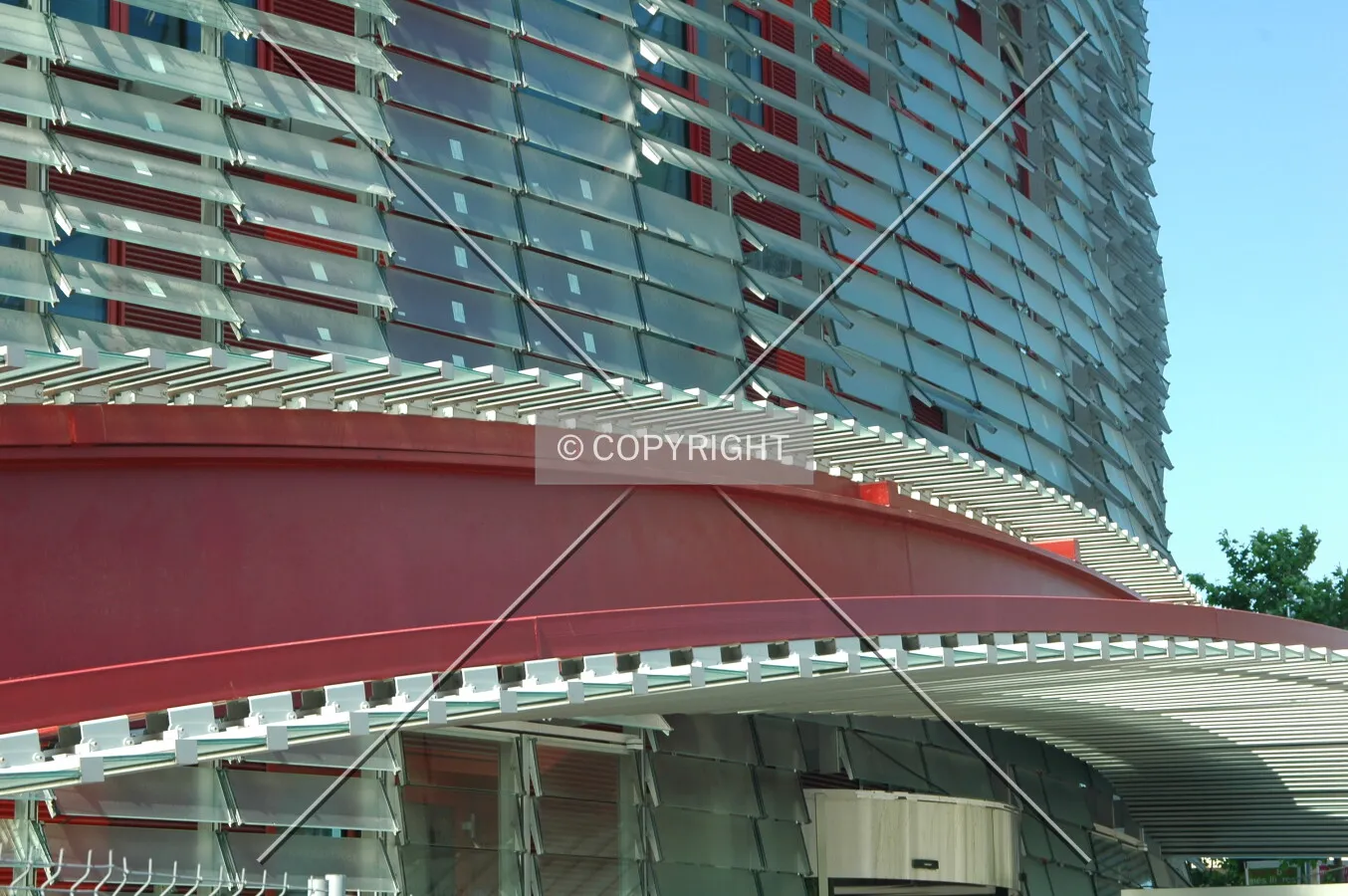 Entrance's projection