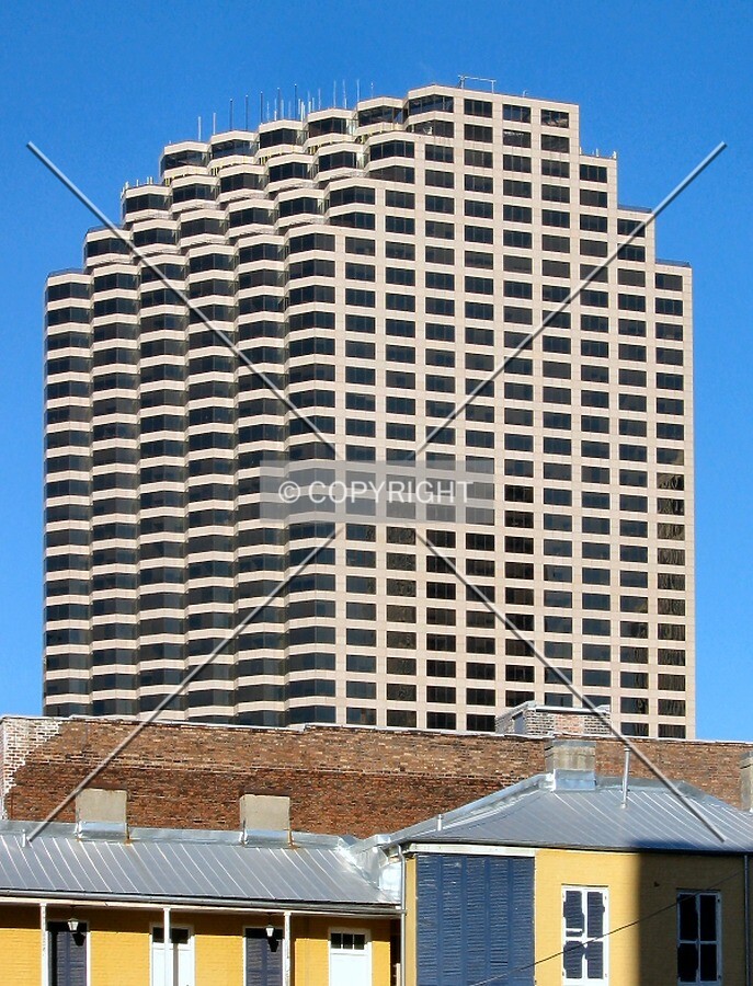 Top floors from the southeast