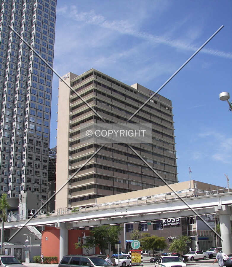 View from the northeast on Biscayne Boulevard