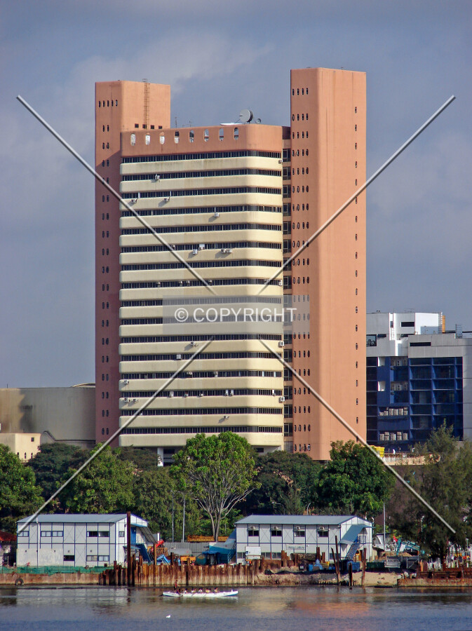 View from the east