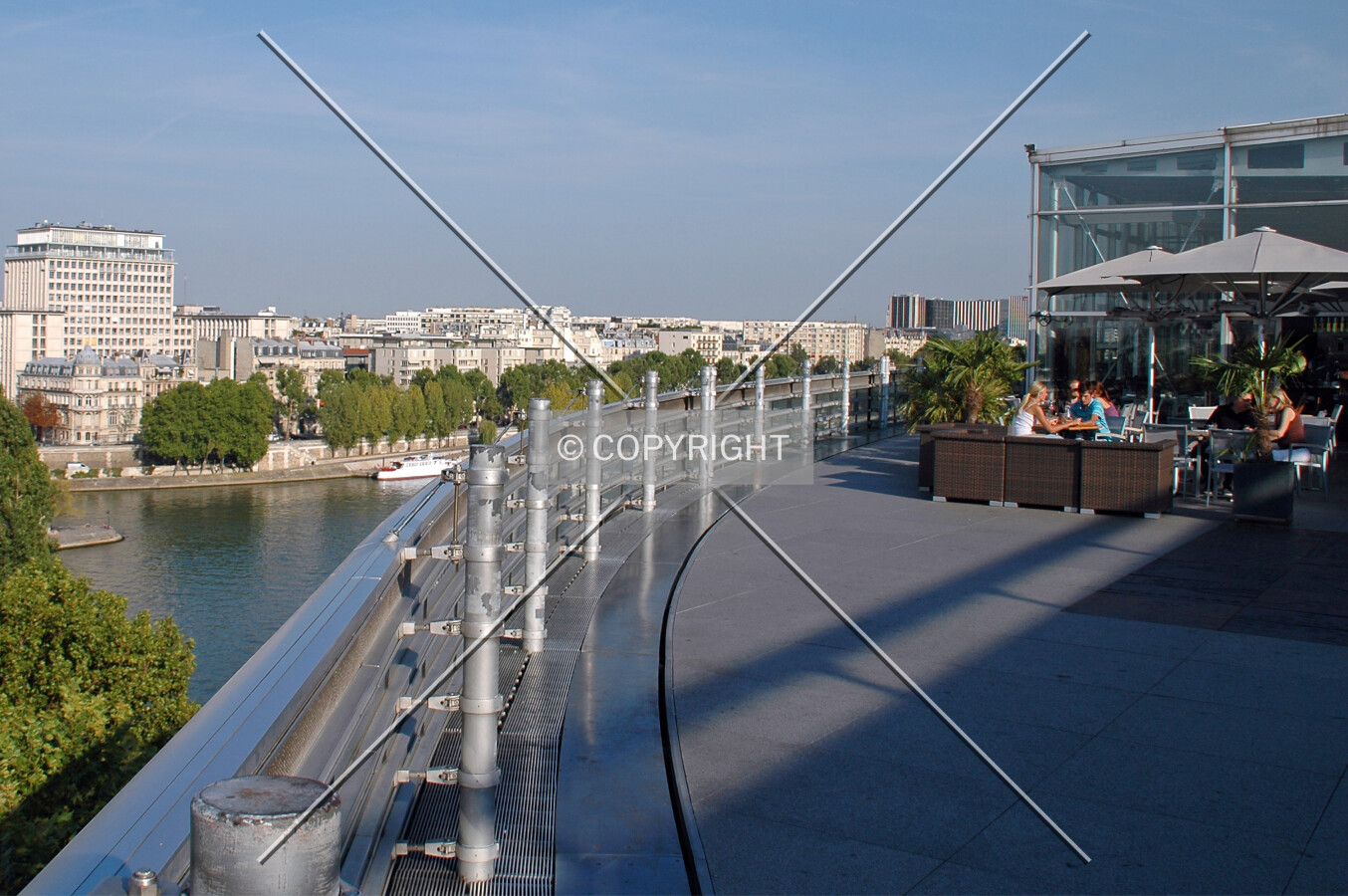 Rooftop terrace and restaurant