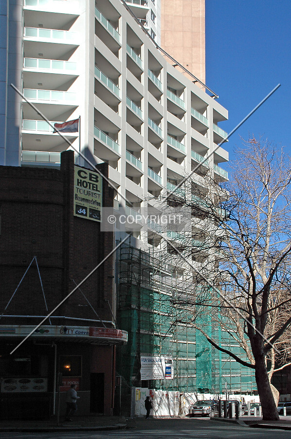Lower floors on the west side