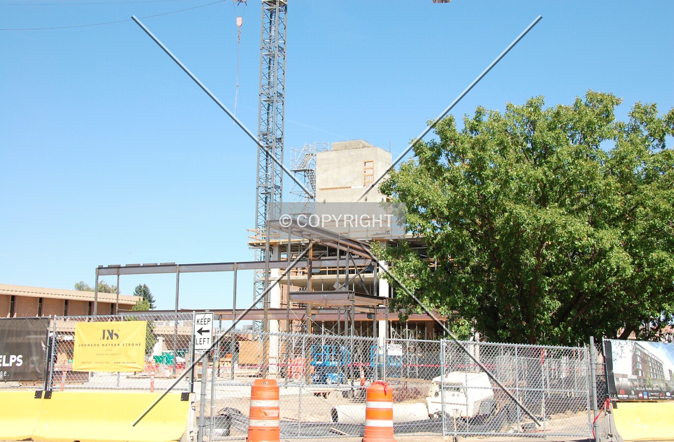 View to the northeast