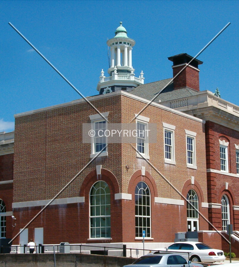 View of the new addition from Reynolds Street