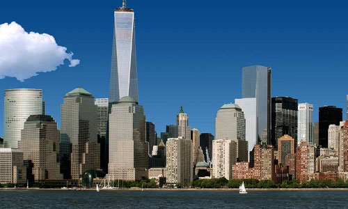 New York City skyscraper skyline