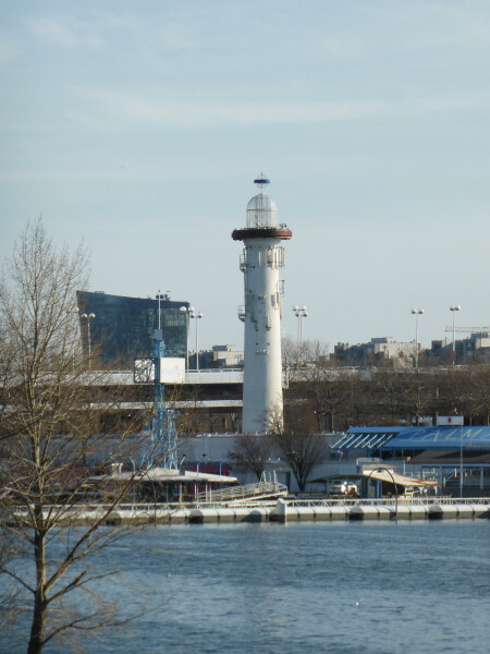 Leuchtturm auf der Donauinsel