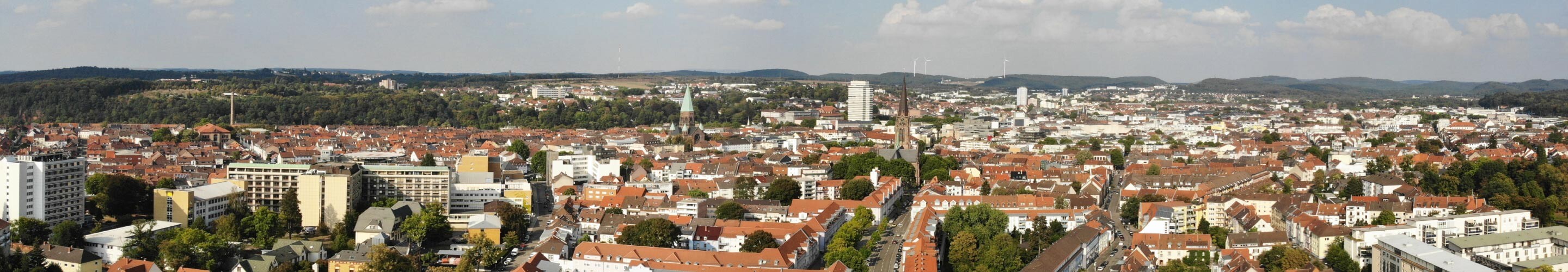 Panorama of Kaiserslautern