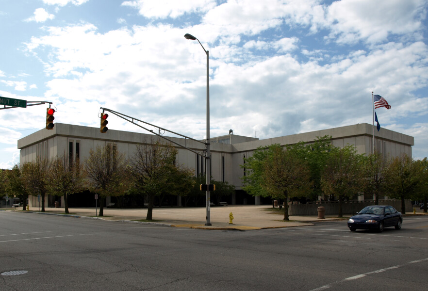 View from the southeast