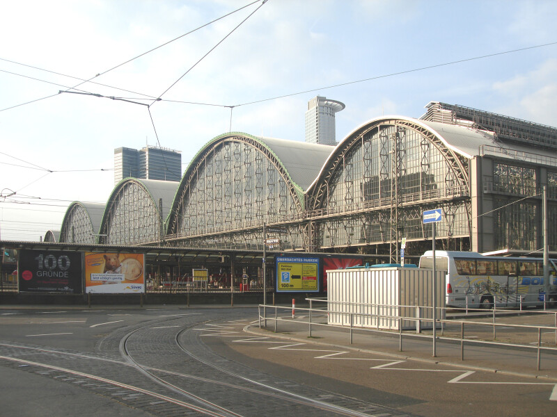 Gleishalle Hauptbahnhof Frankfurt