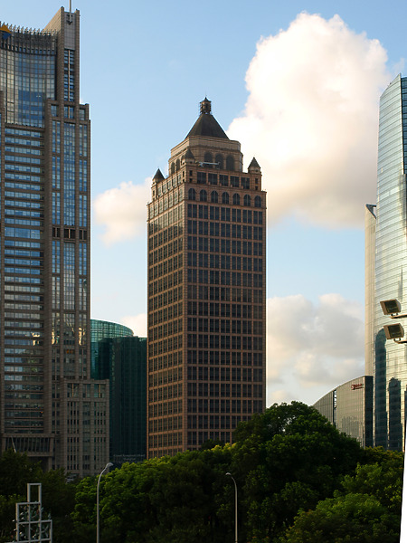 Golden Landmark Building