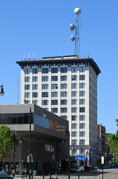 View from the northeast