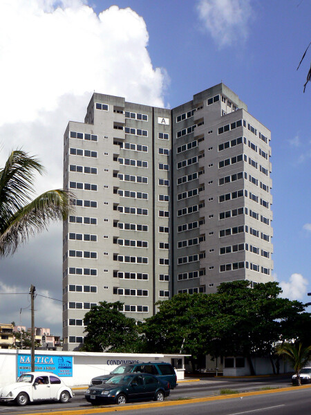 View from the southeast